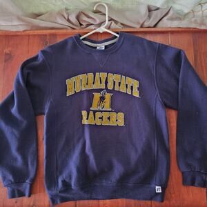 Murray State Racers Vintage NCAA College pullover crewneck sweatshirt Small